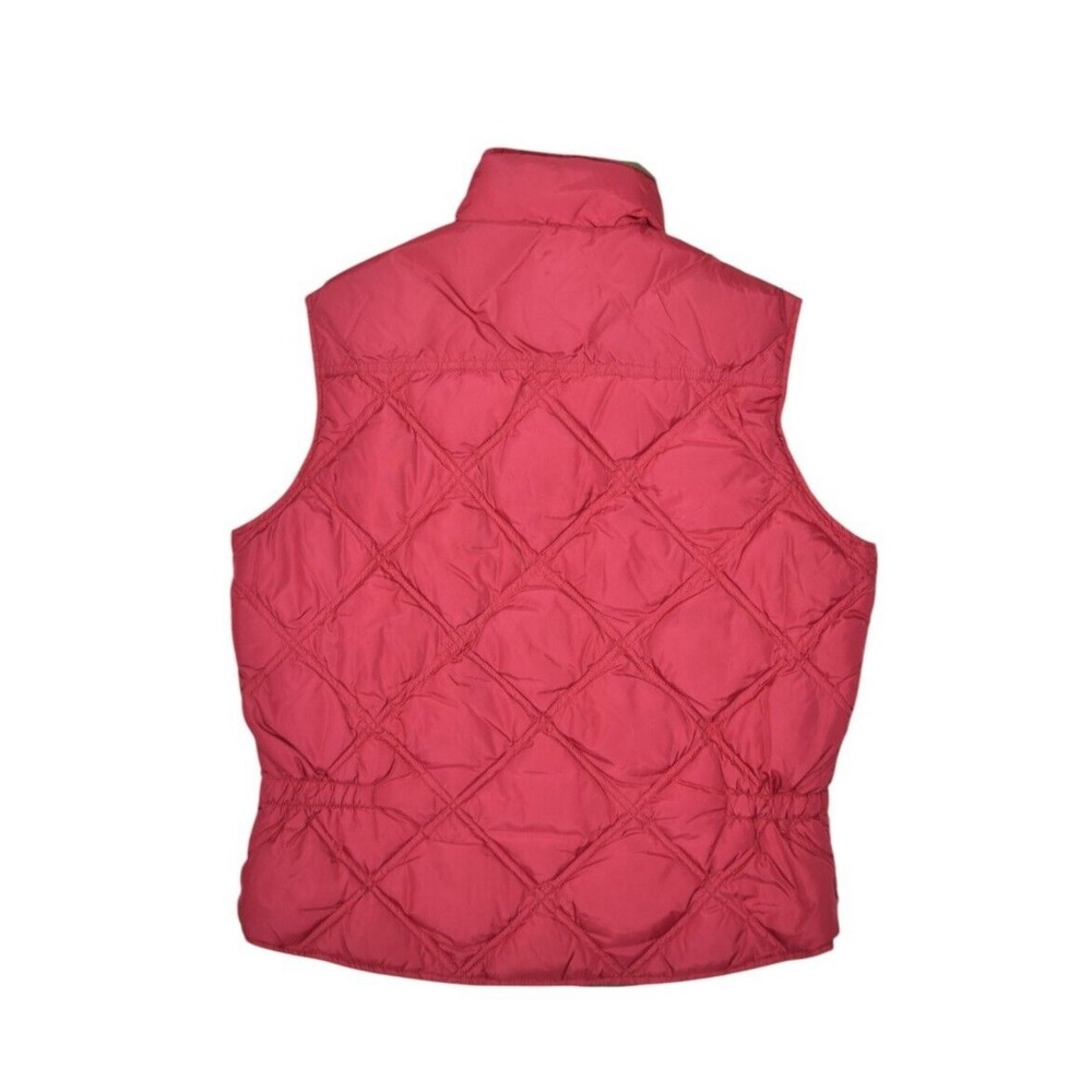 Vintage Eddie Bauer Vest Womens Medium Quilted Puffer Down Insulated Jacket - Picture 6 of 7